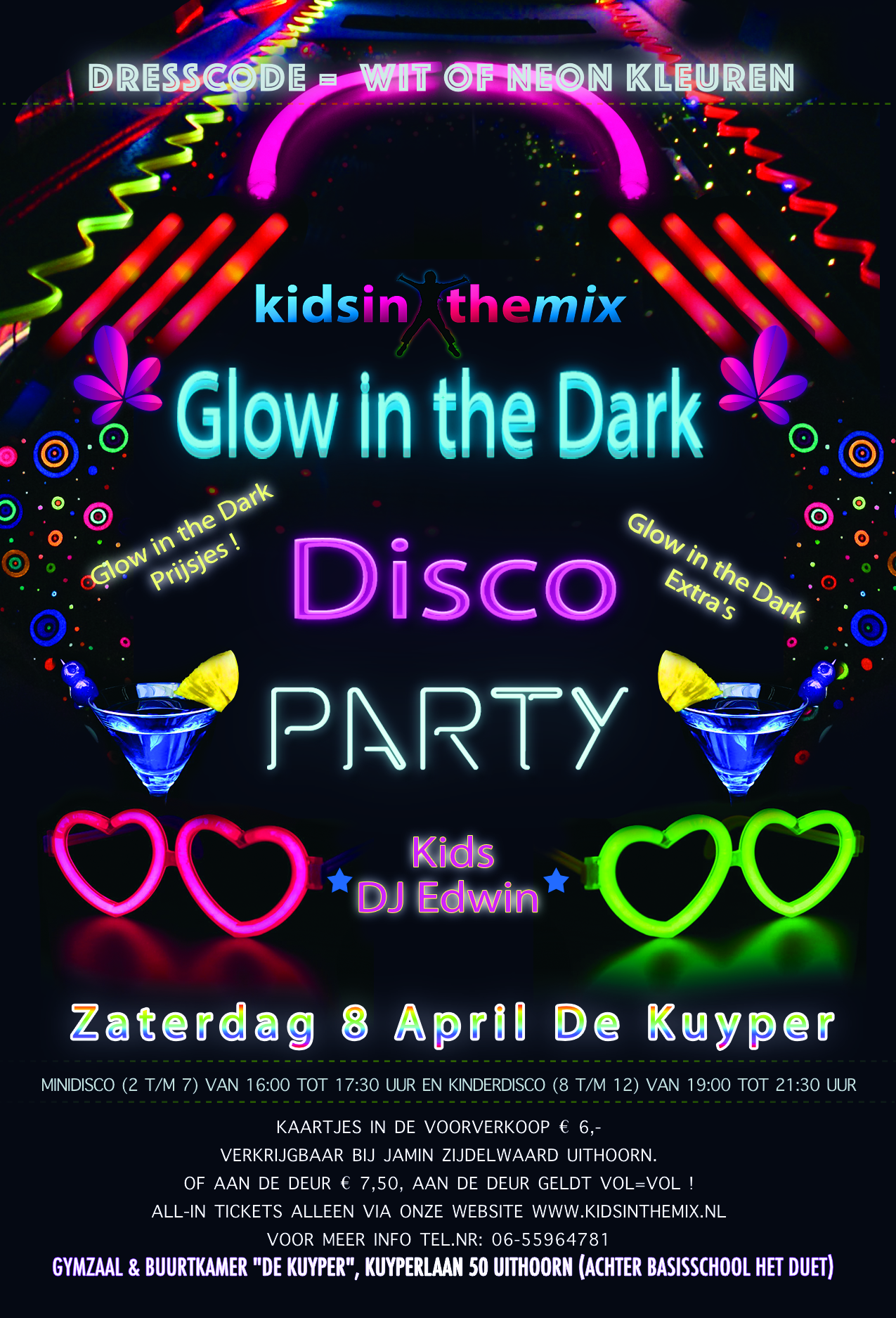 Glow in the Dark De Kuyper Uithoorn
