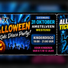 Zaterdag 31 Oktober Halloween Kinderdisco (8 t/m 12 jaar) Wijkcentrum Westend Amstelveen